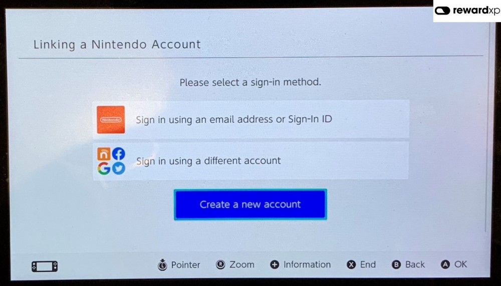 Link Nintendo account